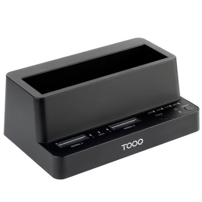 Tooq TQDS-502B Docking Station para SSD M.2 NVMe/SATA y HDD/SSD SATA Tooq TQDS-502B Docking Station para SSD M.2 NVMe/SATA y HDD/SSD SATA